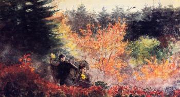 Winslow Homer : Woods at Prout's Neck